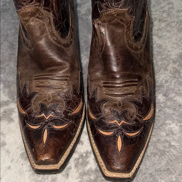 Ariat Daliah Brown Western Cowboy Boots