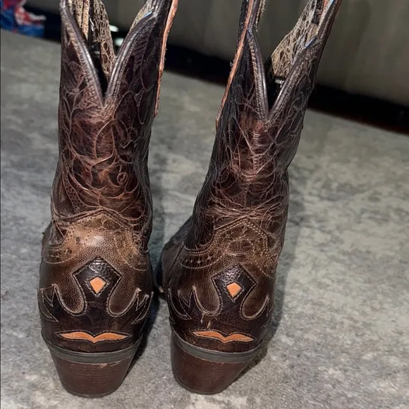 Ariat Daliah Brown Western Cowboy Boots