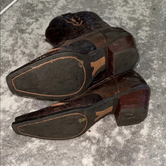 Ariat Daliah Brown Western Cowboy Boots