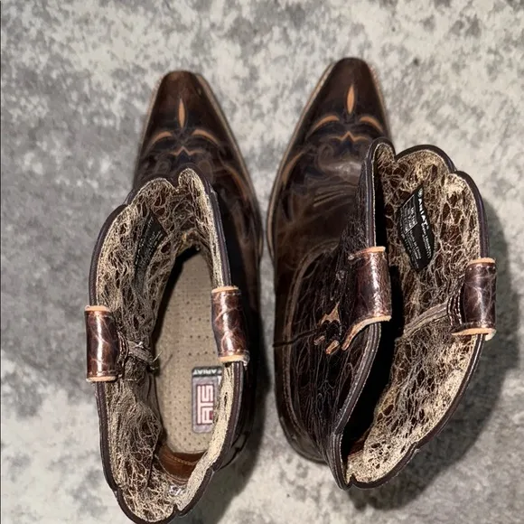 Ariat Daliah Brown Western Cowboy Boots