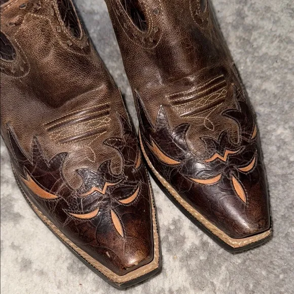 Ariat Daliah Brown Western Cowboy Boots