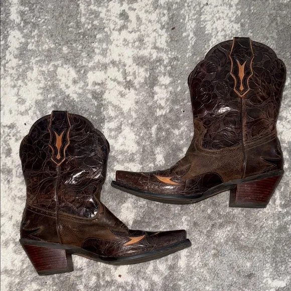 Ariat Daliah Brown Western Cowboy Boots