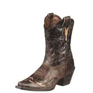 Ariat Daliah Brown Western Cowboy Boots