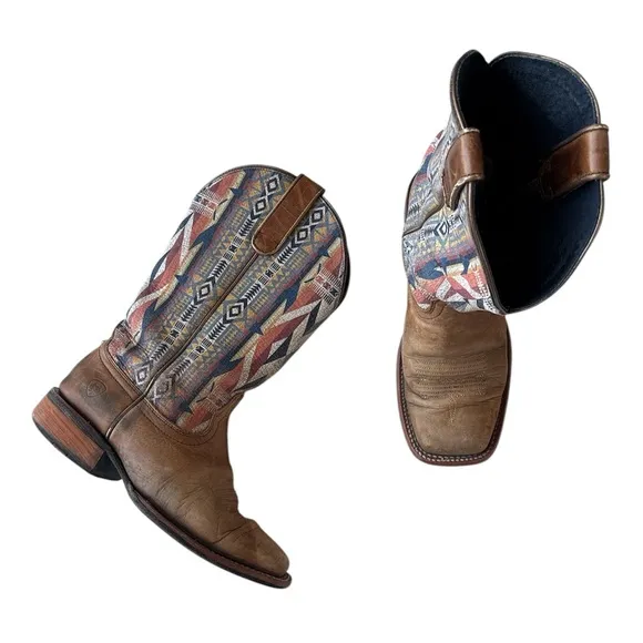 Ariat Pendleton Circuit Savanah Women’s Boots Brown/Multicolored 7.5