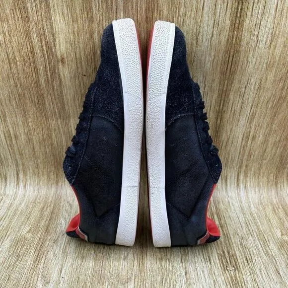 Asics Onitsuka‎ Tiger Lawnship Men's Size 9 Black Low Top Casual Shoes Sneakers