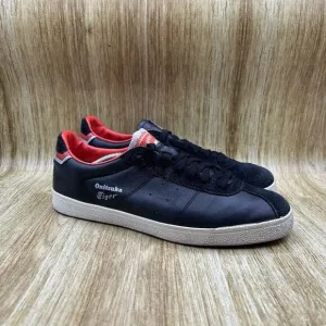 Asics Onitsuka‎ Tiger Lawnship Men's Size 9 Black Low Top Casual Shoes Sneakers