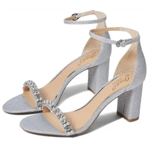 Badgley mischka Alyssa Block Heel Sandals