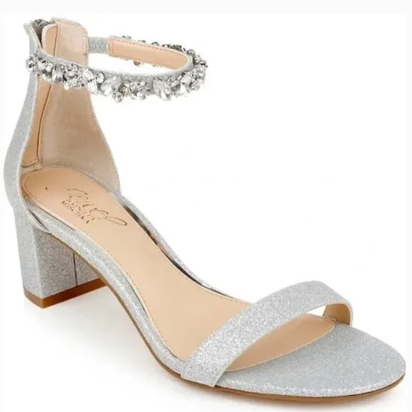 Badgley Mischka Catalina Block Heel Size 9
