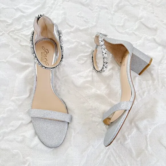 Badgley Mischka Catalina Block Heel Size 9