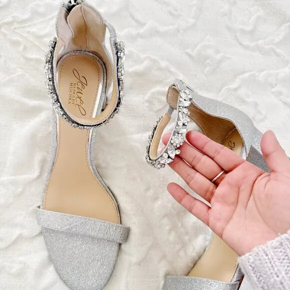Badgley Mischka Catalina Block Heel Size 9