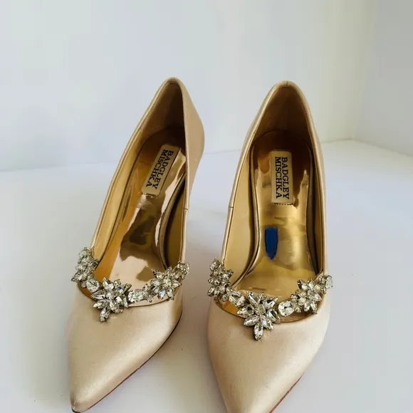 Badgley Mischka embellished‎ heels