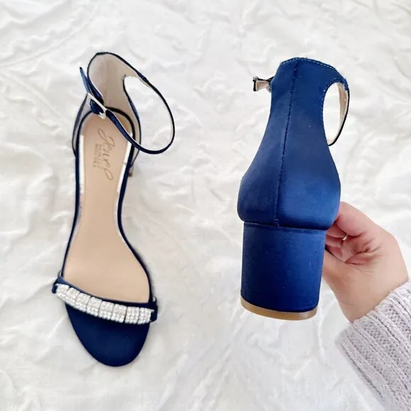 Badgley Mischka Ramsay Block Heel Size 7 New $109