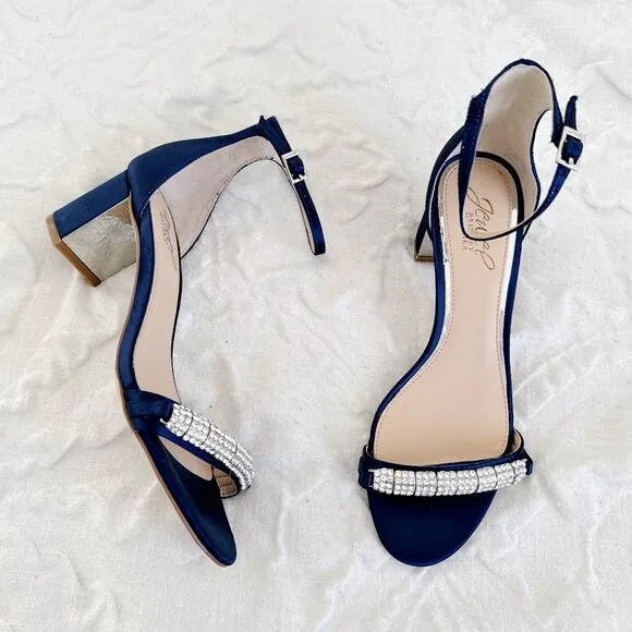 Badgley Mischka Ramsay Block Heel Size 7 New $109