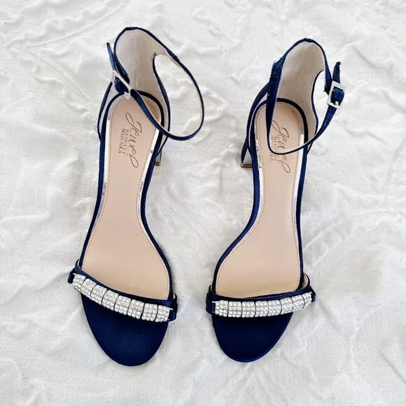 Badgley Mischka Ramsay Block Heel Size 7 New $109