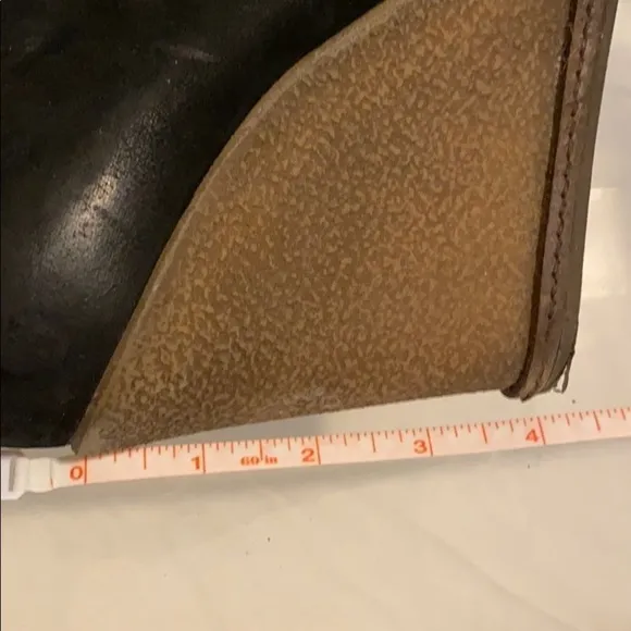 Badura black suede made with natural leather Platform shoes