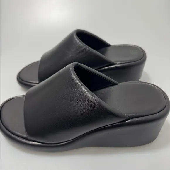 Balenciaga Rise Wedge Sandals Black Women’s Size EU 41/US 11