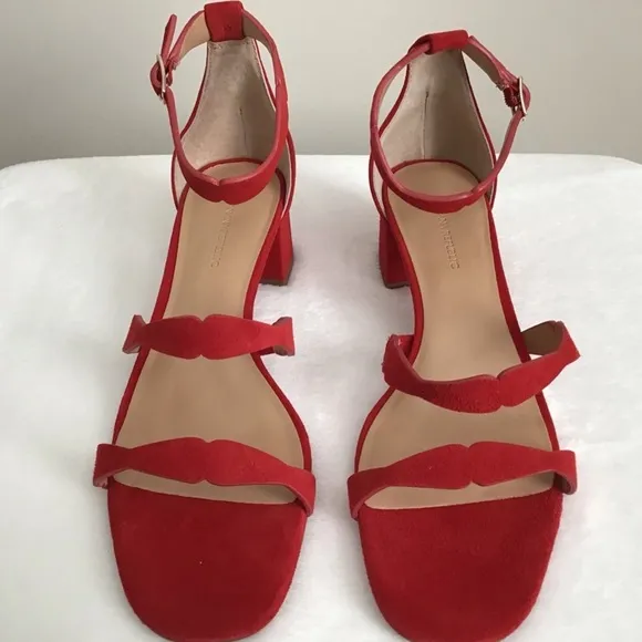 Banana Republic Suede Sandals NIB