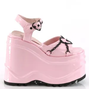 Barbie Barbiecore Platform Heart Shoes