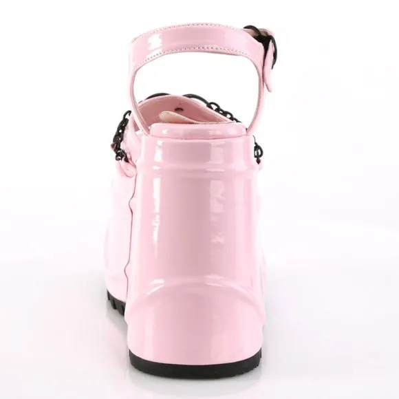 Barbie Barbiecore Platform Heart Shoes