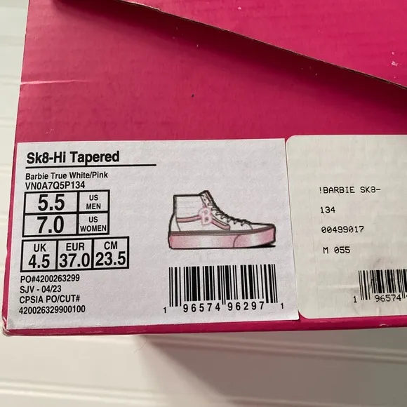 Barbie Vans SK8