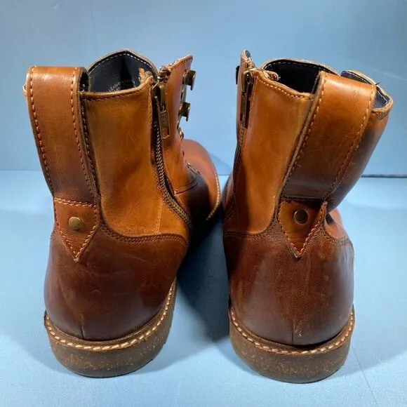 Bar III Mens Casual Shoes Kade Alpine Leather Boots Tan Brown 9,5