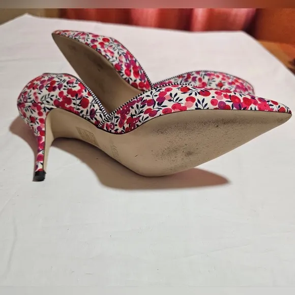 Beautiful J.crew d'Orsay Liberty Print Pumps Shoes 7