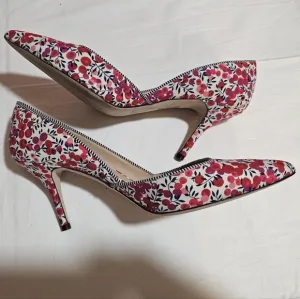 Beautiful J.crew d'Orsay Liberty Print Pumps Shoes 7