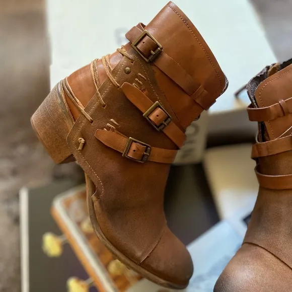 Bed Stu x Roan Jag Suede Ankle Boot