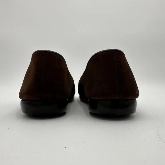 Belgian Shoes Mr. Casual in Brown Suede Size 5W NEVER WORN