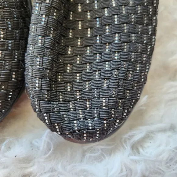 Bernie Mev woven platform mary janes