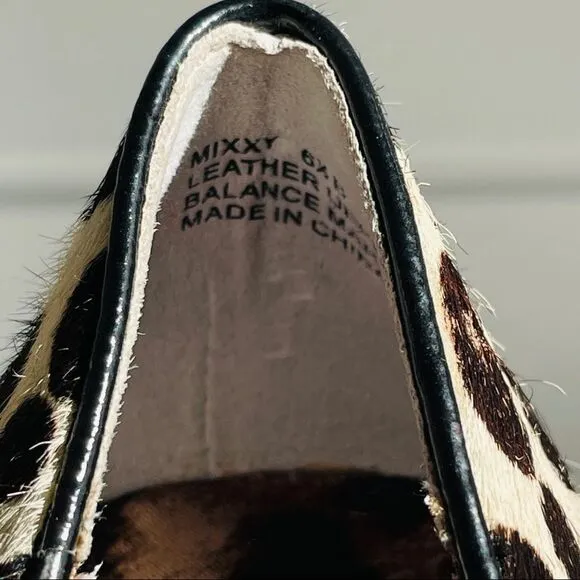 Betsey Johnson Mixxy Calf Hair Wedge Pump Shoes