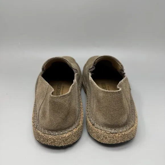 Birkenstock Callan Women’s Suede Leather Brown Slip On Loafers Shoes Size 10 US