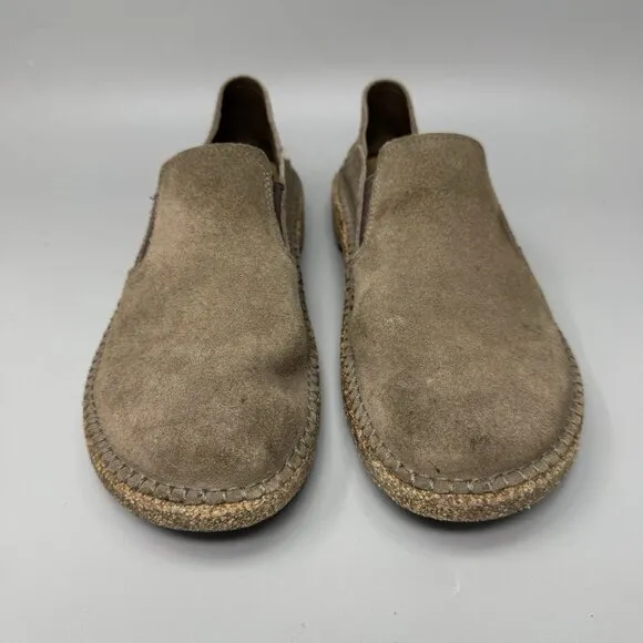 Birkenstock Callan Women’s Suede Leather Brown Slip On Loafers Shoes Size 10 US