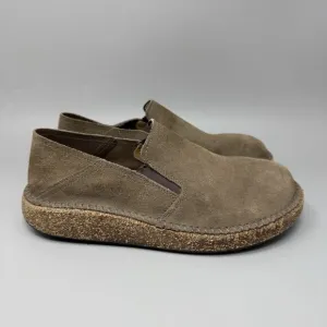 Birkenstock Callan Women’s Suede Leather Brown Slip On Loafers Shoes Size 10 US