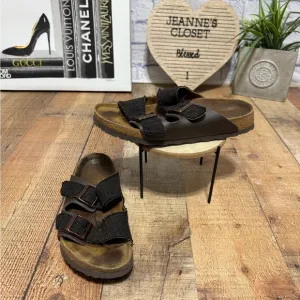 Birkis by Birkenstock Tweed sandals Arizona hard to find rare size L 11 M 9