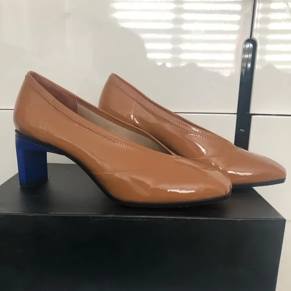BLADE HEEL PATENT LEATHER PUMPS by 3.1 Phillip Lim