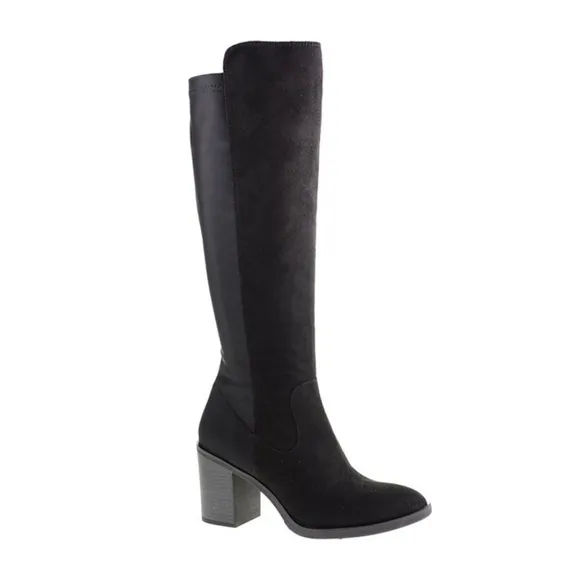 Block heel boots CL by Laundry NWT