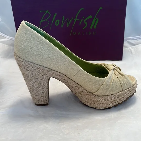 Blowfish Malibu Platform Open Toe Shoes