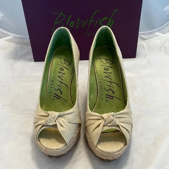 Blowfish Malibu Platform Open Toe Shoes