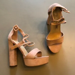 Blush 6 inch heel