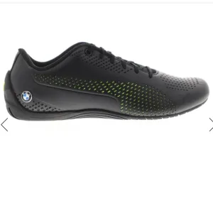 BMW Puma Black and Yellow Green Athletic Shoes