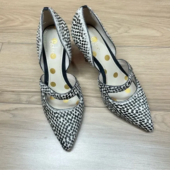 Boden shoes size 38 Adriana pumps dot heels New with out box