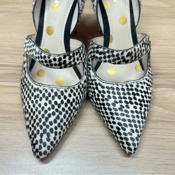 Boden shoes size 38 Adriana pumps dot heels New with out box