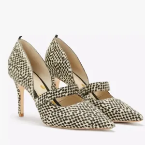 Boden shoes size 38 Adriana pumps dot heels New with out box