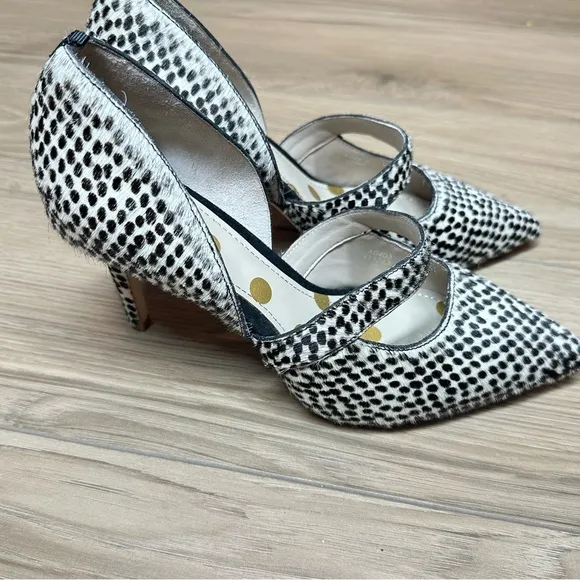 Boden shoes size 38 Adriana pumps dot heels New with out box