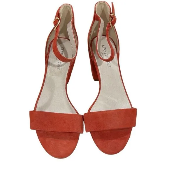 BOGO ‼️ Kenneth Cole Hannon ankle wrap sandals with block heel