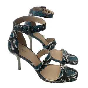 Botkier NY Lorri Snakeskin Leather Sandals