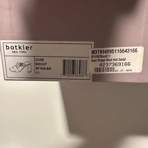Botkier Women's Dune Suede &amp; Leather Block Heel Slide Sandals
