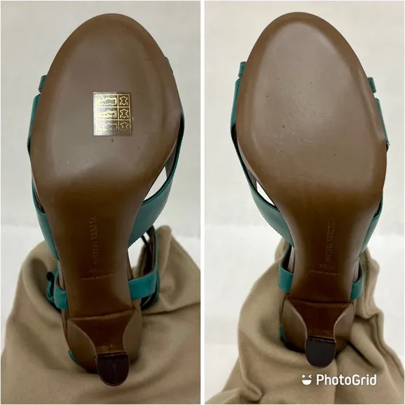 BOTTEGA VENETA Intrecciato Leather Sandal Shoes  EU 38.5 / US 8.5  New in Box