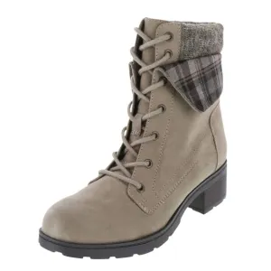 BRAND NEW NWT Tan Flannel Accent Ankle Boots 11